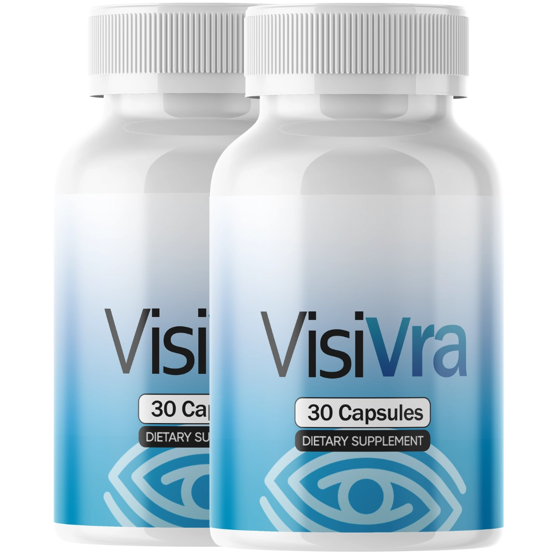 Visivra eye health supplement bottle for clear and sharp vision